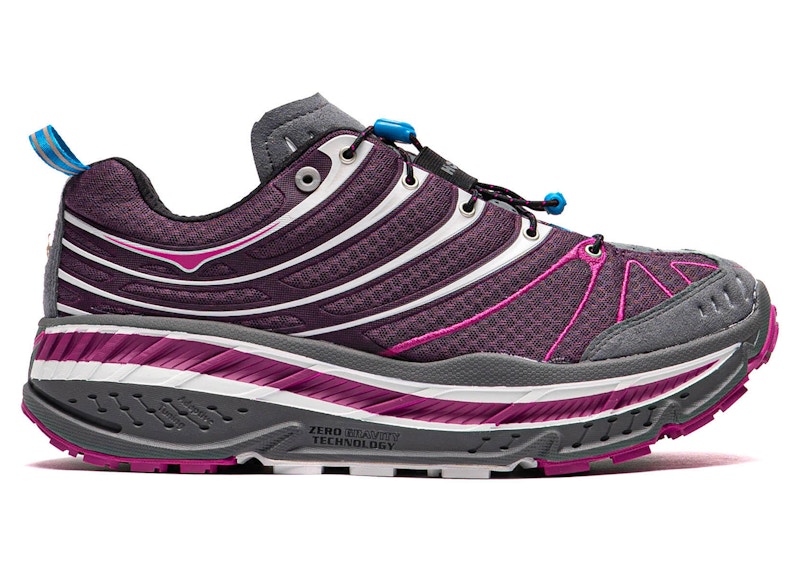 HOKA ONE ONE Men's Stinson Evo OG in Aubergine/Fuchsia - 1155350-AFC