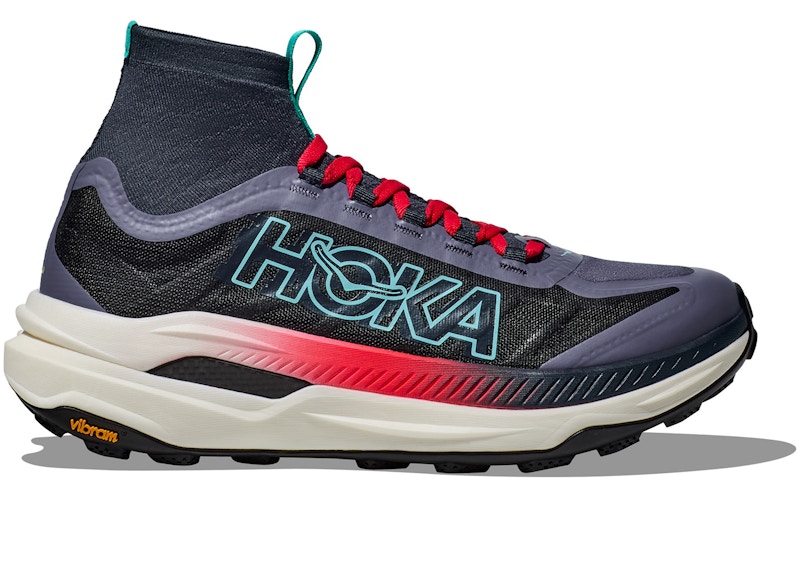 Pre-owned Hoka Tecton X 3 (women's) Sneakers In Stormy Skies/cerise In Multi