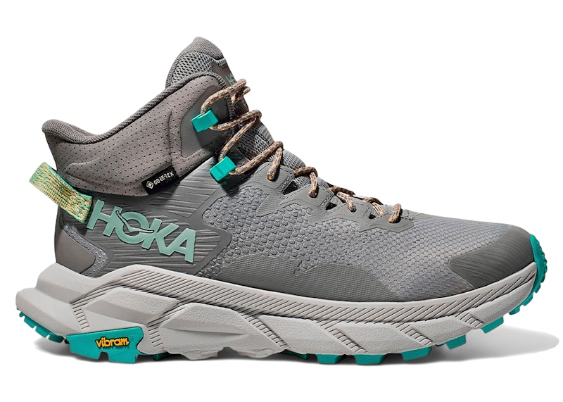 Hoka One One Trail Code Gore-Tex Galactic Grey Electric Aqua - 1123165-GCQ/1123165F-GCQ