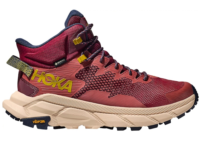 Hoka One One Trail Code Gore-Tex Hot Sauce Shifting Sands