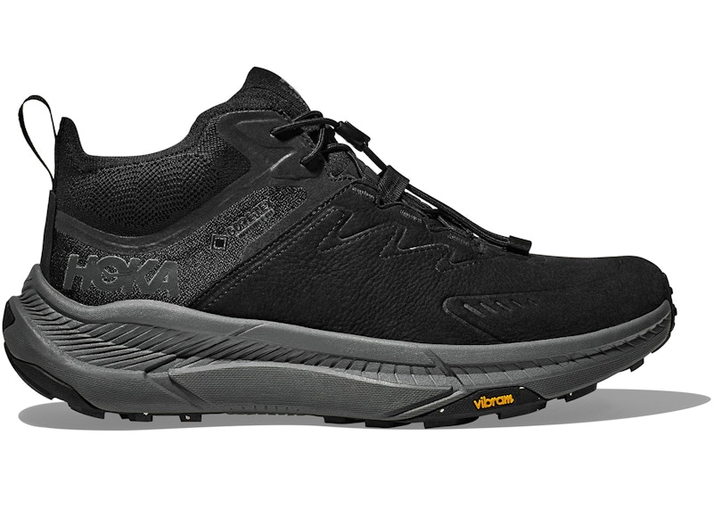HOKA Men's Transport Chukka GORE-TEX Hiking Shoes in Black - 1155190-BBLC