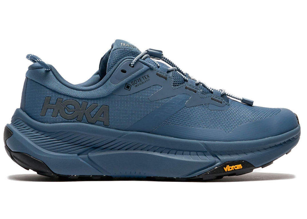 Pre-owned Hoka One One Transport Gore-tex Real Teal In Real Teal/real Teal