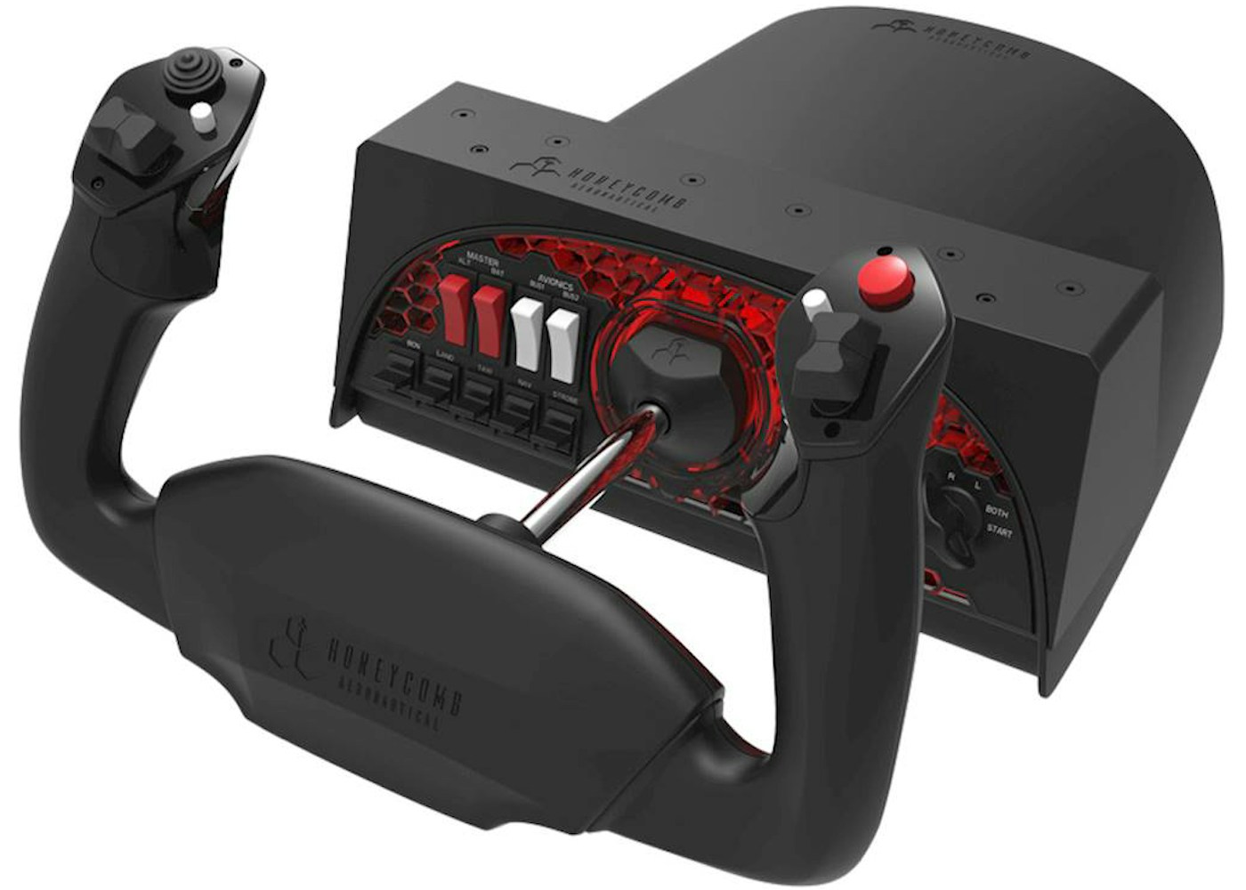 Honeycomb Alpha Flight Controls Yoke and Switch Panel (SB003011)