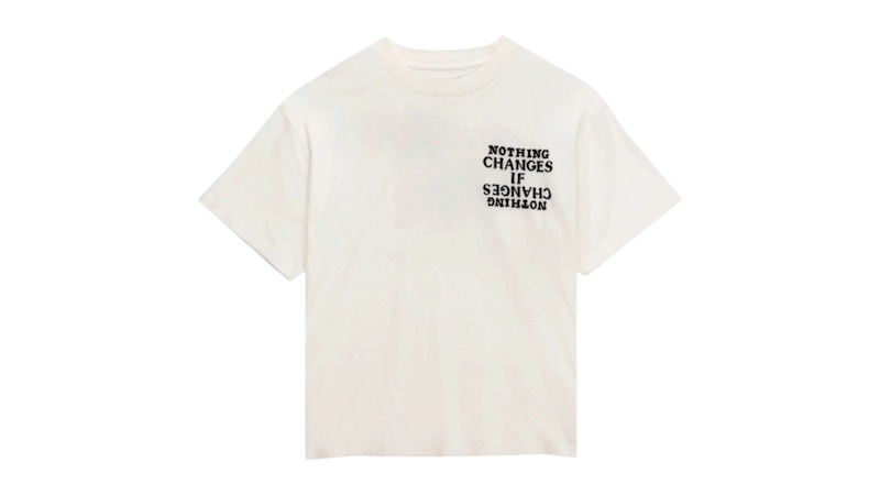 Honor The Gift Nothing Changes T-Shirt Weiß