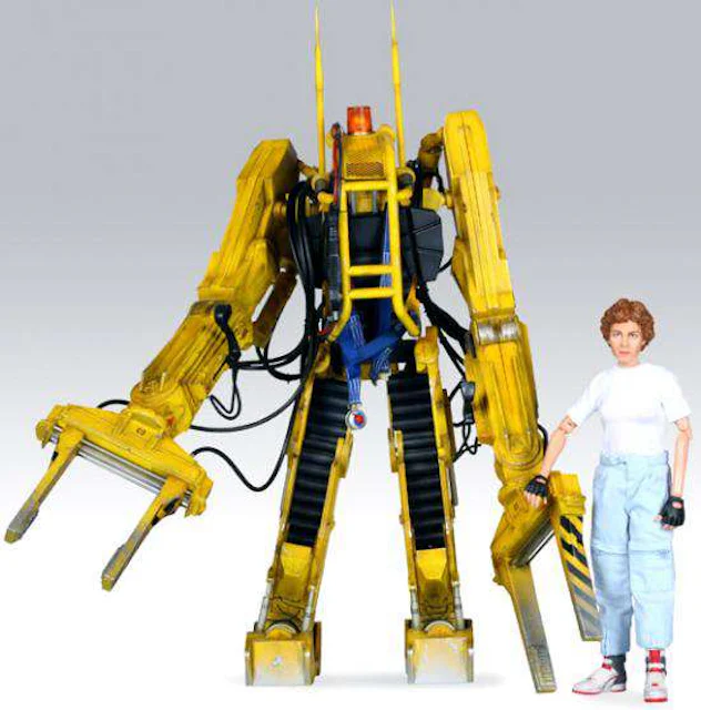 Hot Toys Alien Movie Masterpiece Power Loader with Ripley Collectible Figure  - US
