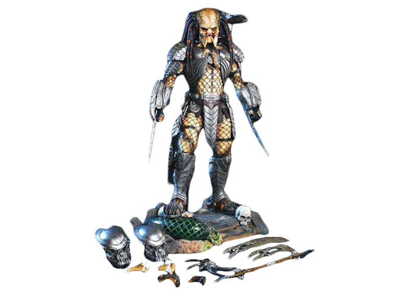 Hot Toys Alien vs Predator Movie Masterpiece Celtic Predator ...