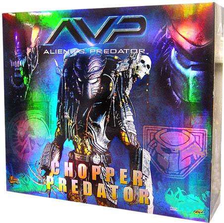 Hot Toys Alien vs Predator Movie Masterpiece Chopper Predator Collectible Figure