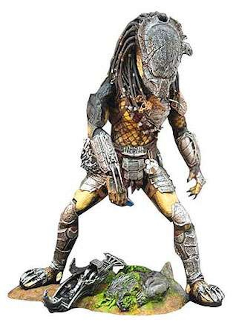 Hot Toys Alien vs Predator Movie Masterpiece Predator Cleaner Kit Version  Wolf Collectible Figure