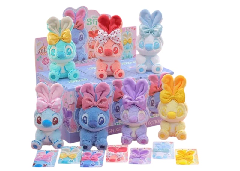 Hot Toys Disney Stitch Cosbi Collection Pluch Keychain