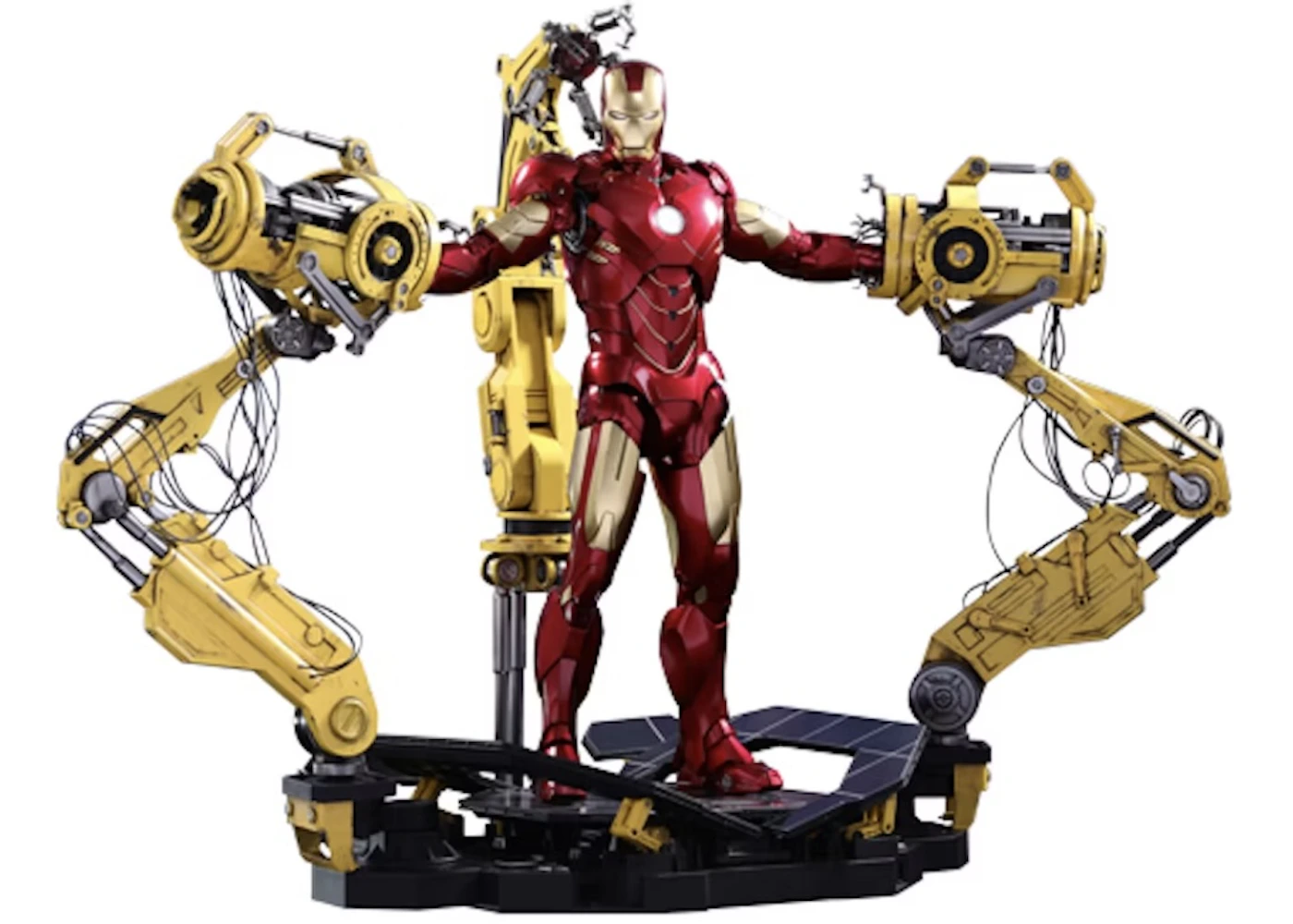 Hot Toys Iron Man Mark IV with Suit-Up Gantry Collectible Set