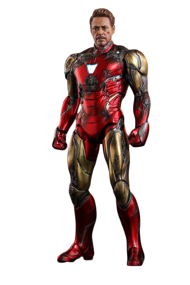Hot Toys Marvel Avengers Battle Damaged Iron Man Mark VII Collectible Figure