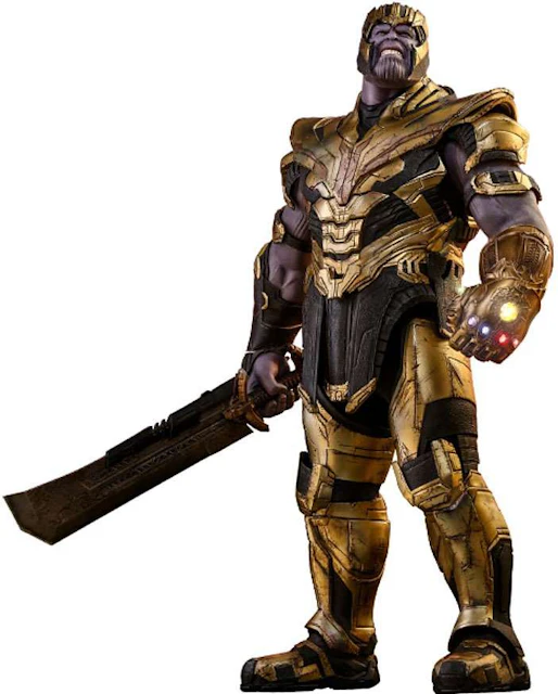 Credo puesta de sol máximo Hot Toys Marvel Avengers Endgame Thanos Collectible Figure - ES