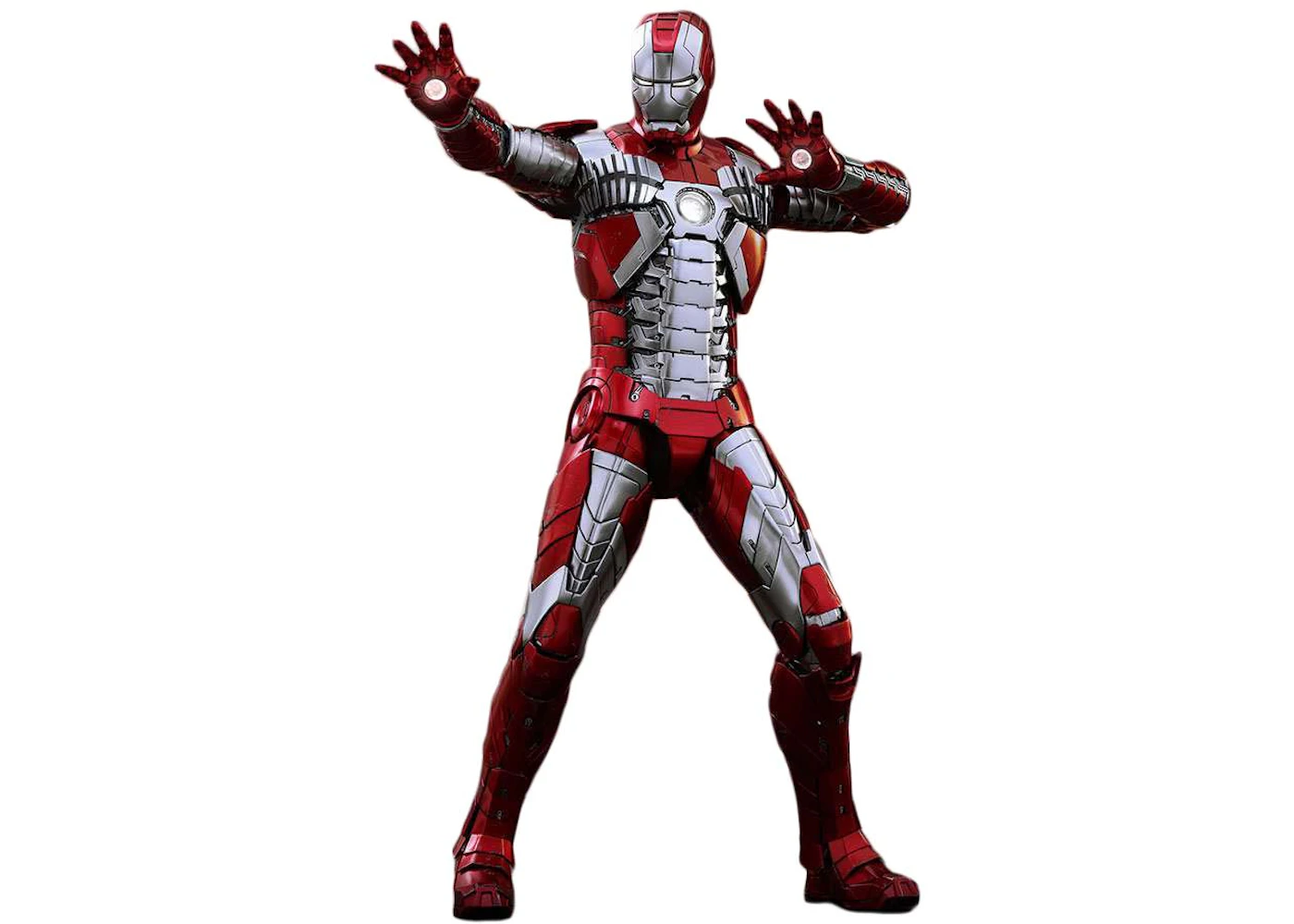 Hot Toys Marvel Movie Masterpiece Diecast Iron Man Mark V Re-Issue