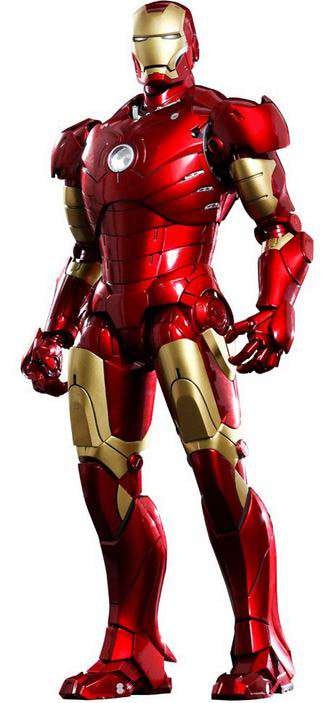 Hot Toys Marvel Movie Masterpiece Iron Man Mark III Collectible Figure - TW