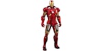 Hot Toys Marvel Movie Masterpiece Iron Man Mark VII Figurine de collection moulée sous pression