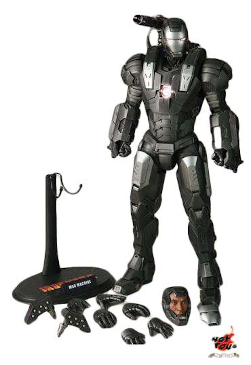 Hot Toys Marvel Movie Masterpiece War Machine Collectible Figure US