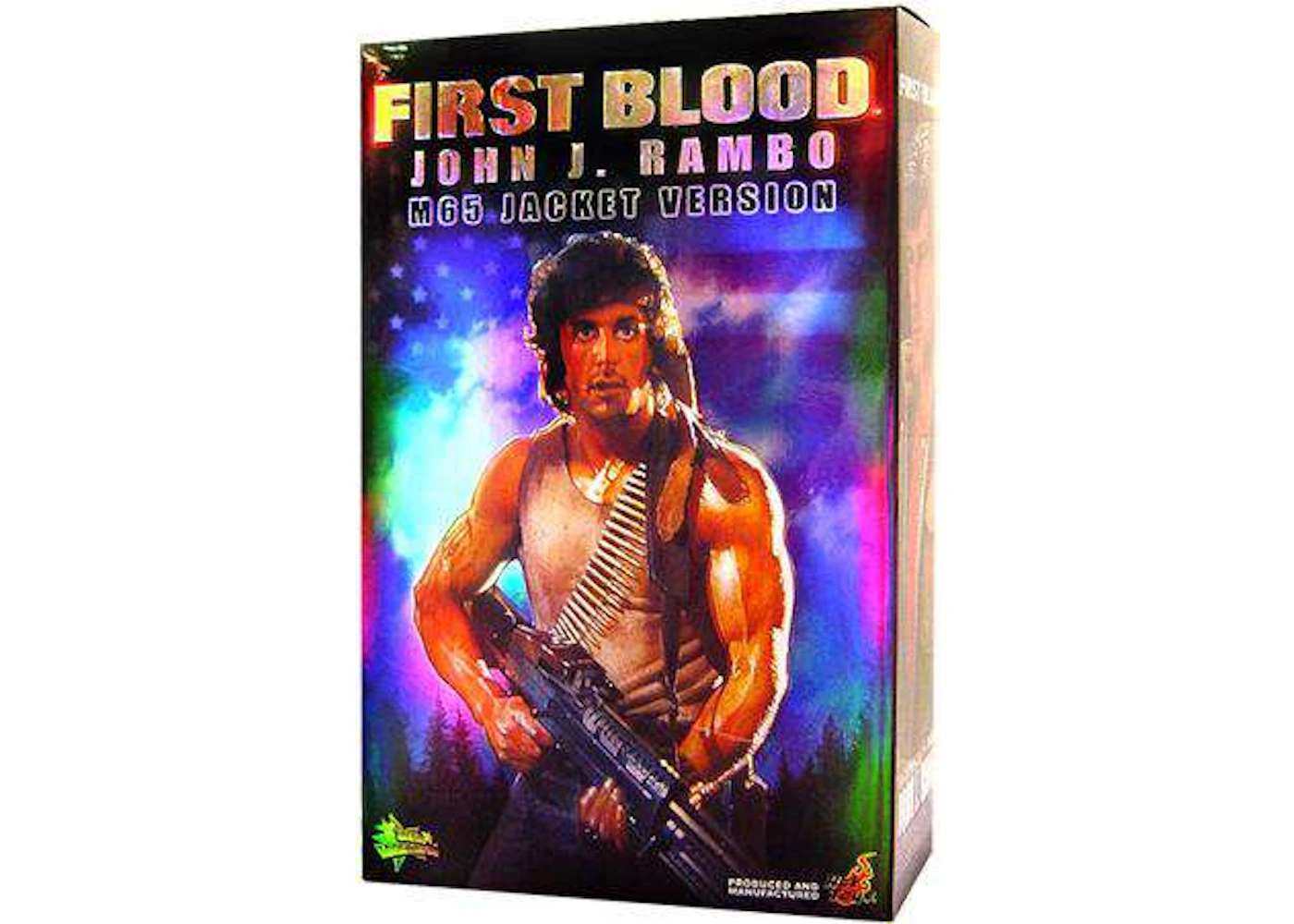 Hot Toys Rambo Movie Masterpiece John J. Rambo M65 Jacket Action Figure ...