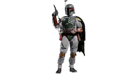 Hot Toys Star Wars Movie Masterpiece Boba Fett 40th Anniversary Collection Collectible Figure