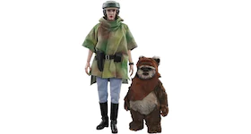 Hot Toys Star Wars Movie Masterpiece Princess Leia & Wicket Return of the Jedi Collectible Figure