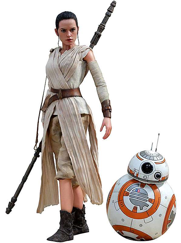 Hot toys hot sale rey bb8