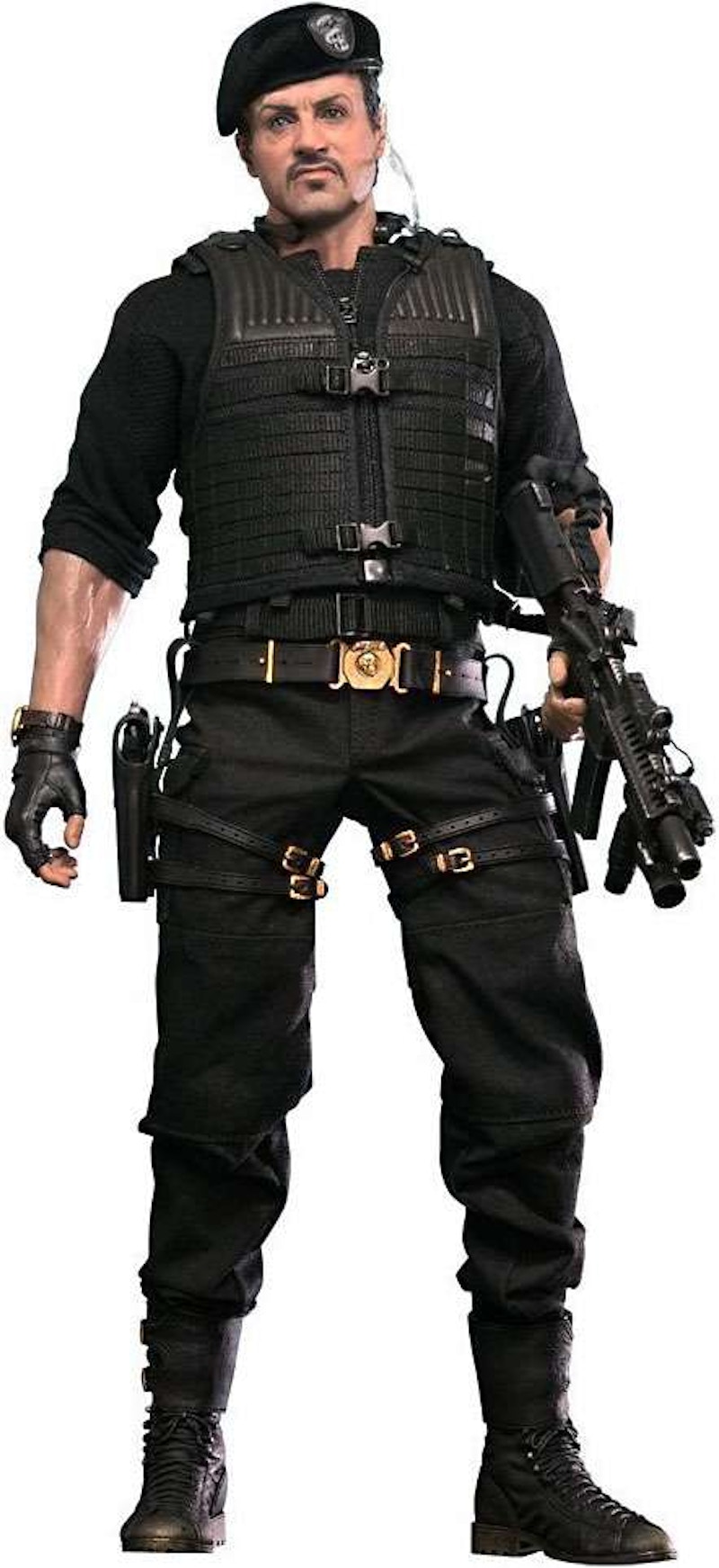 Hot Toys The Expendables Movie Masterpiece Barney Ross 2013 Version Collectible Figure