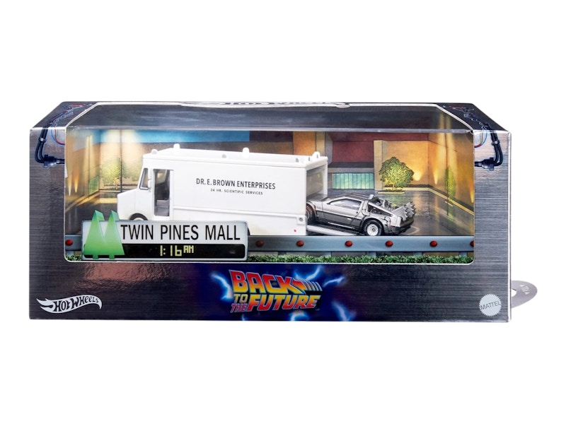 ホットウィール バックトゥザフューチャー 40thアニバーサリーセット Hot Wheels Back ot the Future 40th Anniversary Set - JP