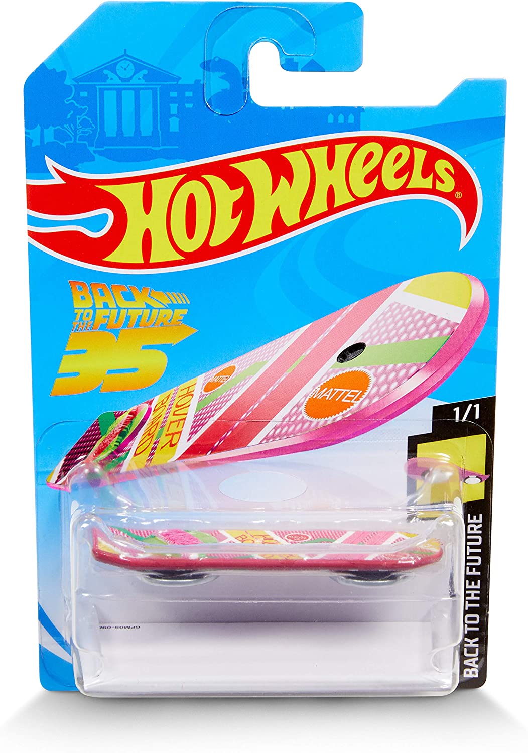 Hot Wheels Back to The Future 35th Anniversary Mattel Hoverboard Replica  Die-Cast Vehicle