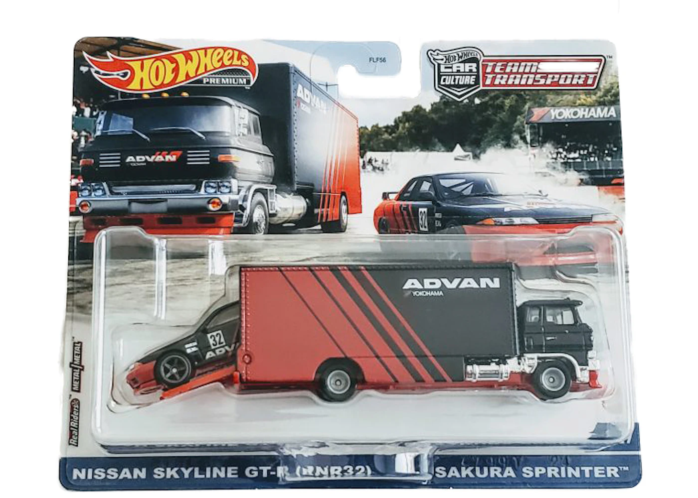 Hot Wheels Car Culture Team Transport Nissan Skyline Gt-R BNR32