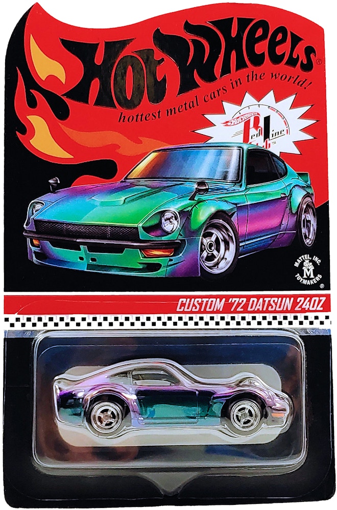 Hot Wheels Custom 72 Datsun 240z Hot Wheels RLC Custom '72 Datsun 240Z Metal Flake Charmeleon