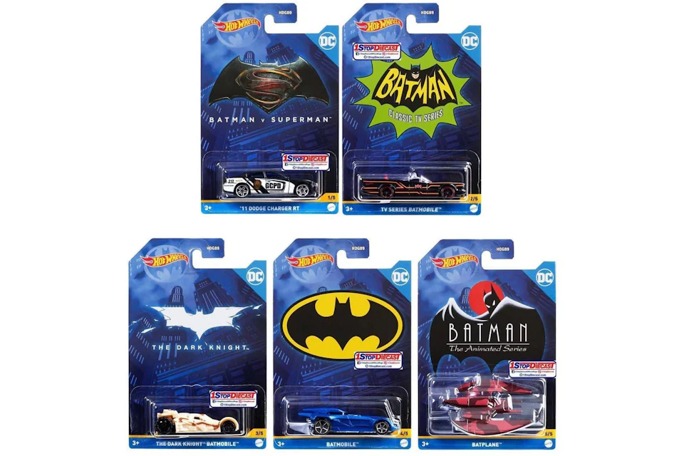 Hot Wheels DC Batman Basic Set
