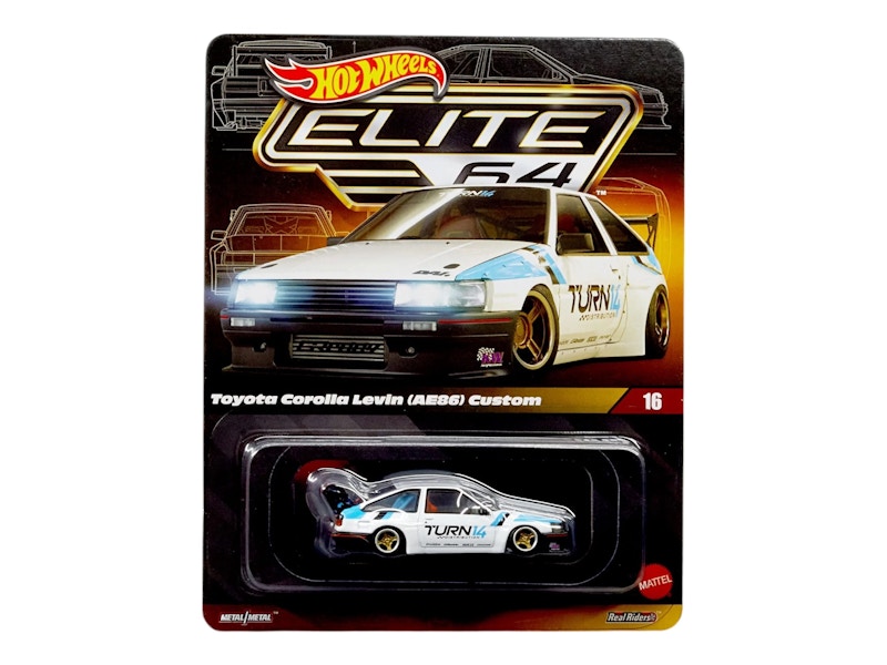 Hot Wheels Elite 64 Toyota Corolla Levin AE86 Custom - US