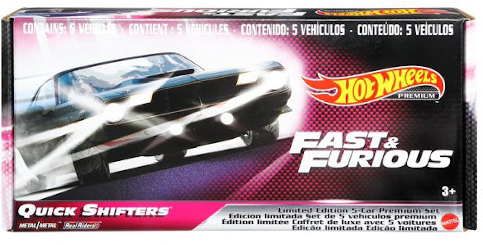 Hot Wheels Fast & Furious Set of 5 - FW21 - ES