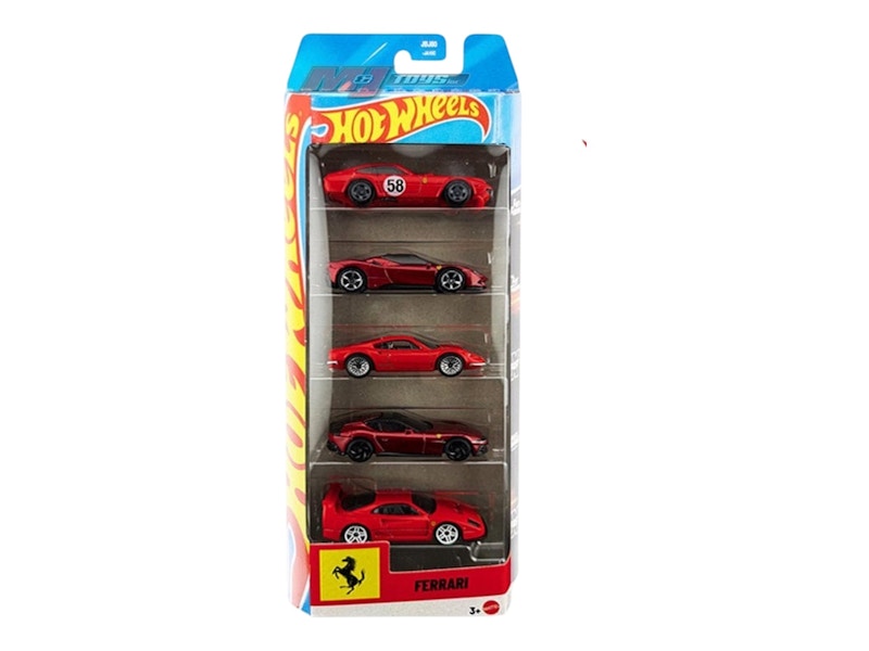 Hot Wheels Ferrari 5-Pack