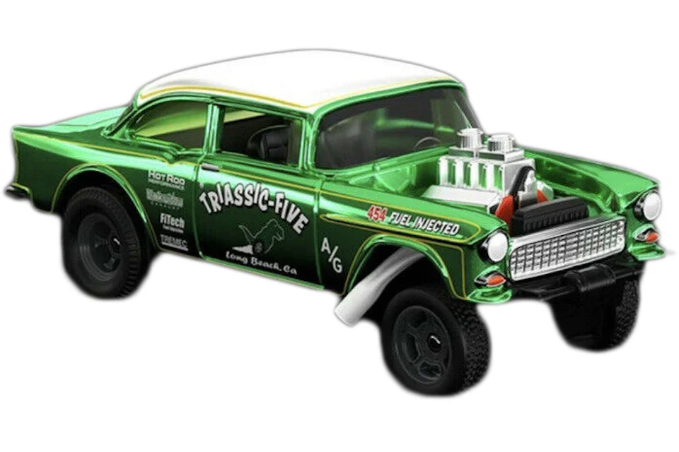 Hot Wheels HWC Special Edition ‘55 Chevy Bel Air Gasser Triassic-Five Dino