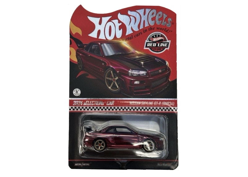 Hot Wheels Nissan Skyline GT-R R34 Selections BNR34 - US