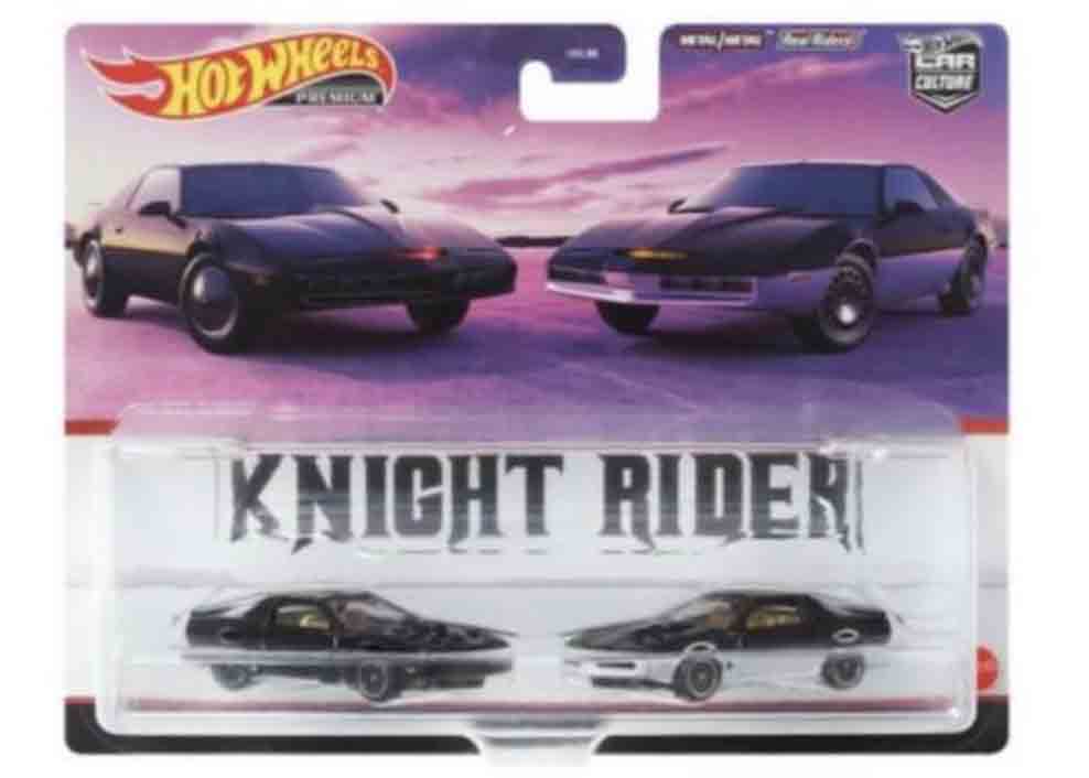 Hot Wheels Premium Car Culture Knight Rider K.A.R.R. & K.I.T.T. 2