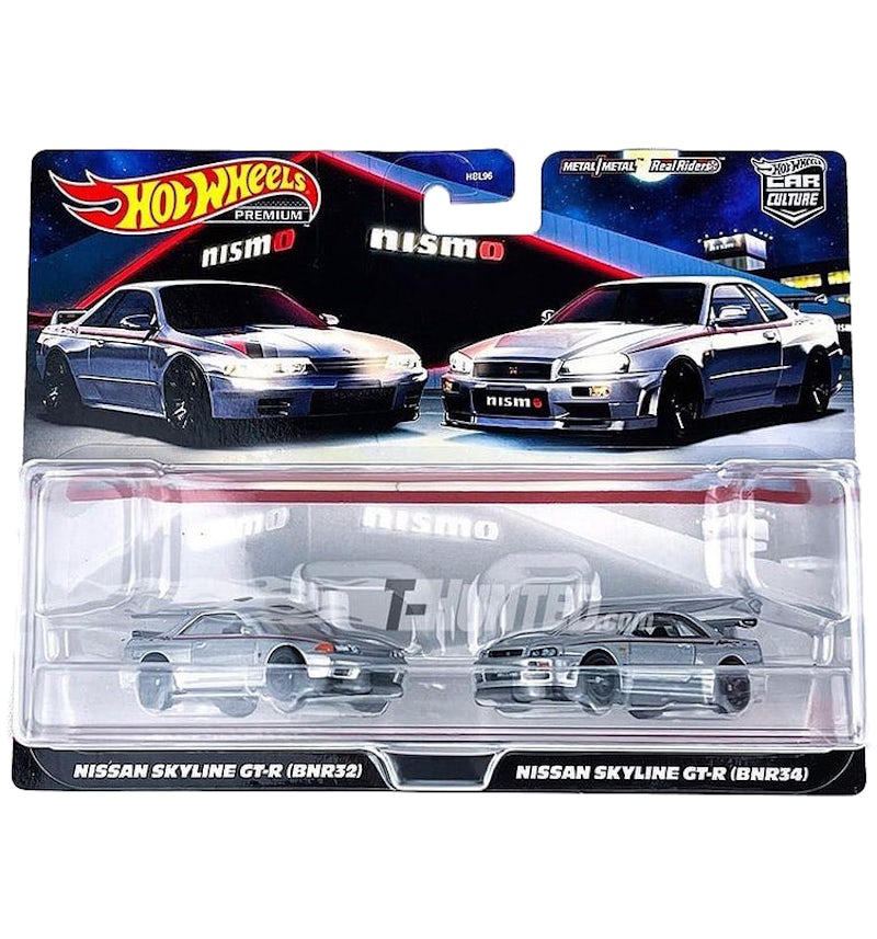 Hot Wheels Premium Car Culture Nissan Skyline GT-R BNR32 BNR34