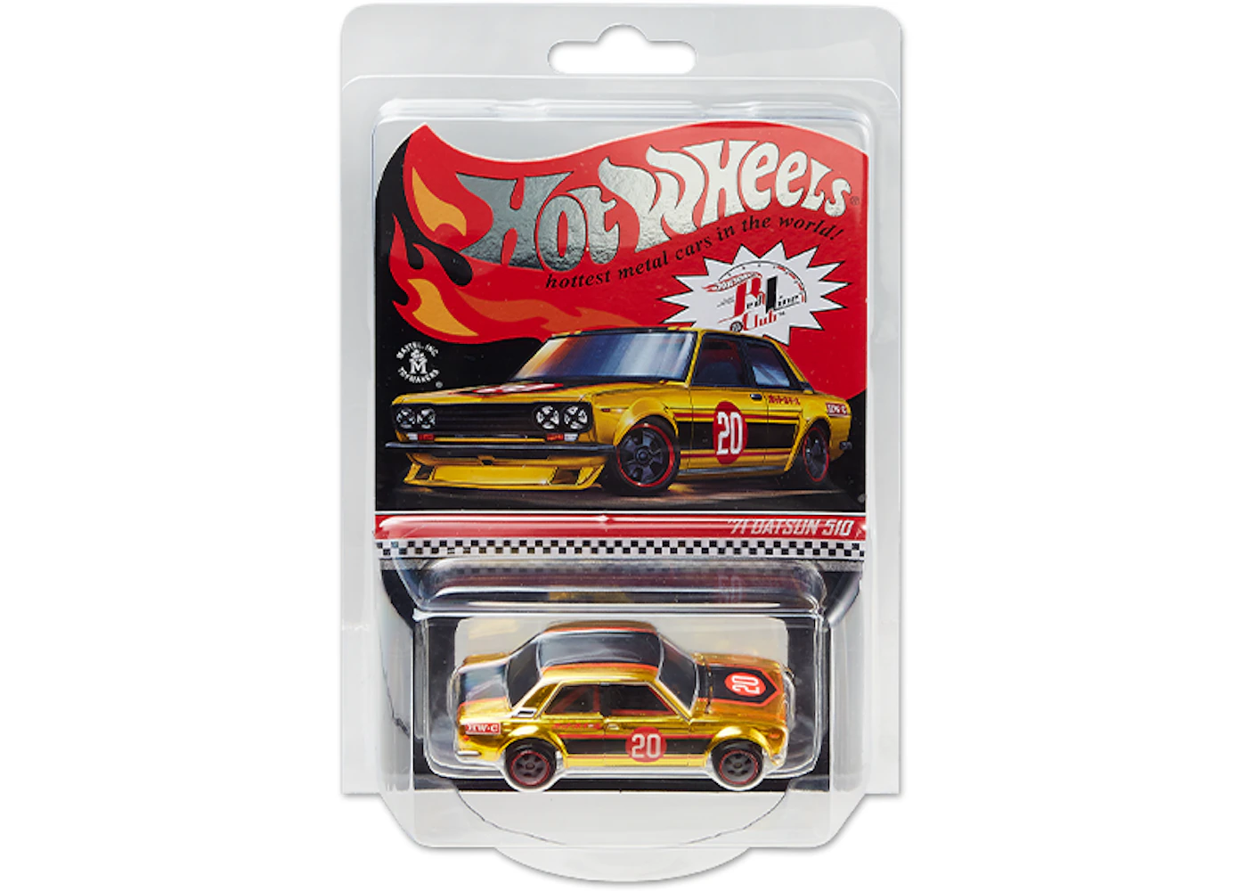 ホットウィール rlc 510 Hot Wheels RLC Exclusive '71 Datsun 510 Spectraflame Bright