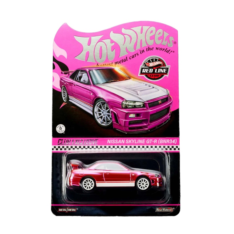 Hot Wheels RLC Exclusive Pink Editions Nissan Skyline GT-R