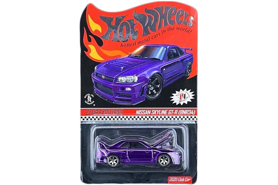 Hot Wheels Rlc Nissan Skyline Gt R R34 Spectraflame Purple Hot Wheels Rlc Nissan Skyline Gt R R34 Spectraflame Purple