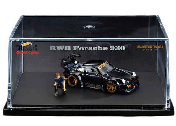 Hot Wheels RLC RWB Porsche 930 Spectraflame Black - JP