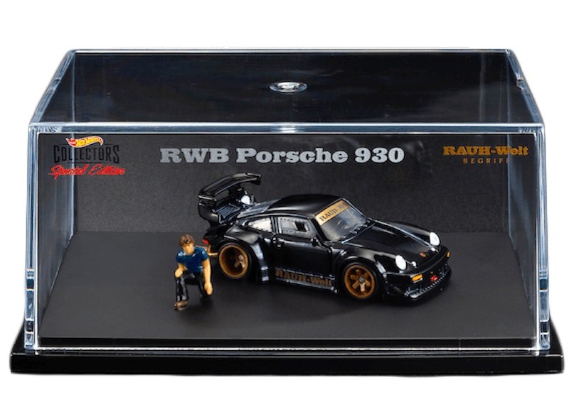 Hot Wheels RLC RWB Porsche 930 Spectraflame Black - US