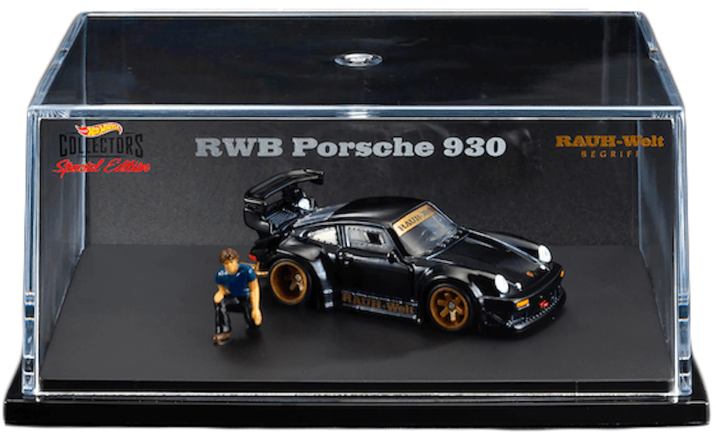 Hot Wheels Rlc Rwb Porsche 930 Spectraflame Black - Us