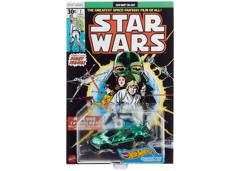 green darth vader hot wheels