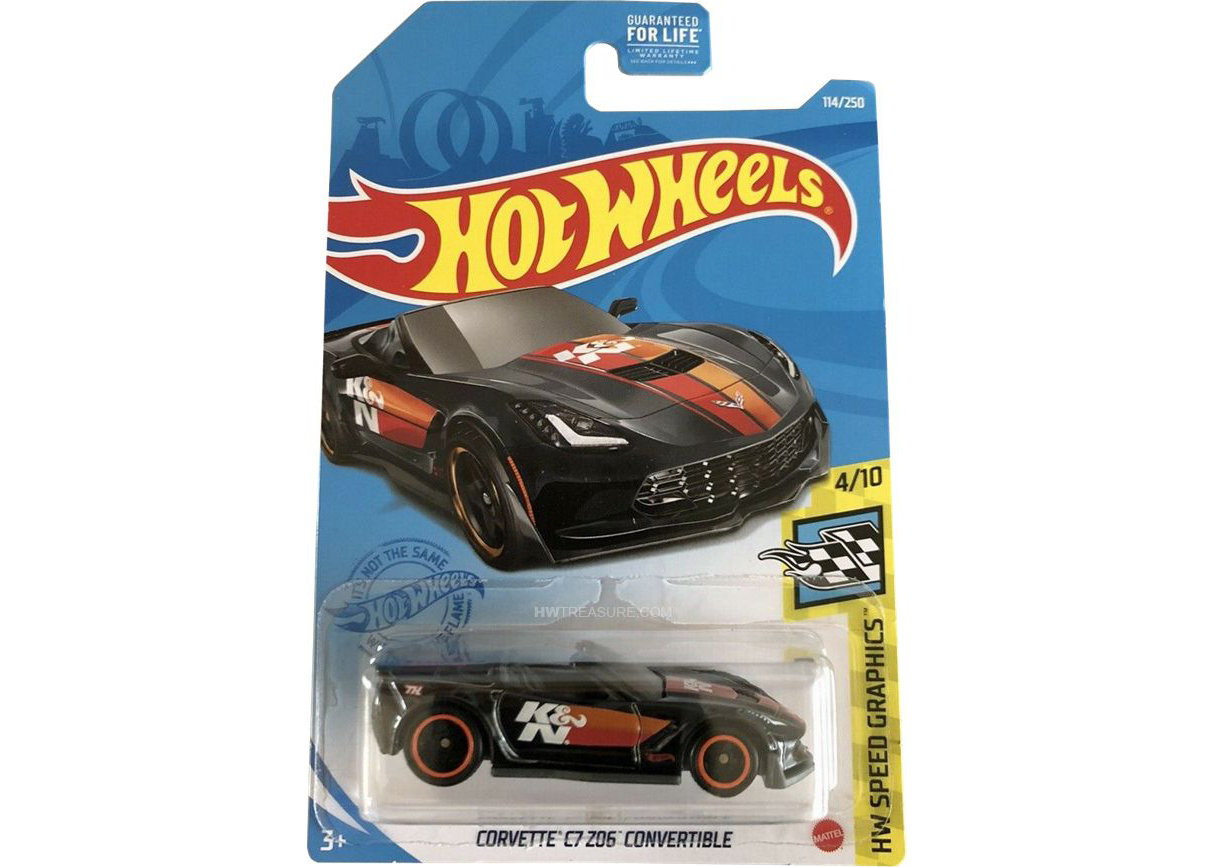 Hotwheels corvette c7 z06 keyring diecast car 