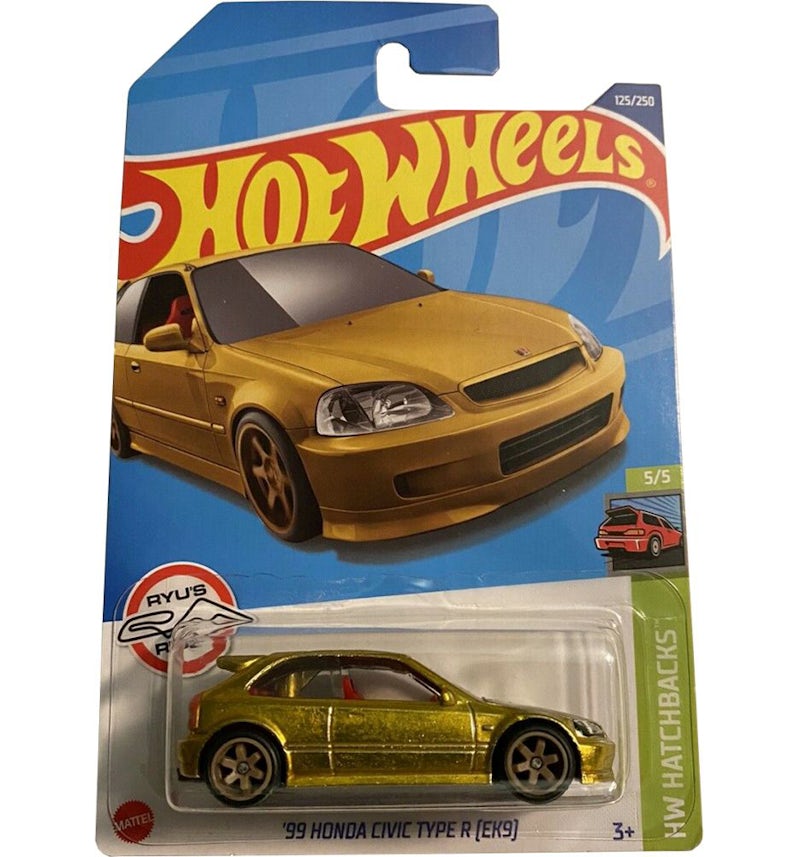 Hot Wheels Super Treasure Hunt 2022 99 Honda Civic Type R (EK9) US