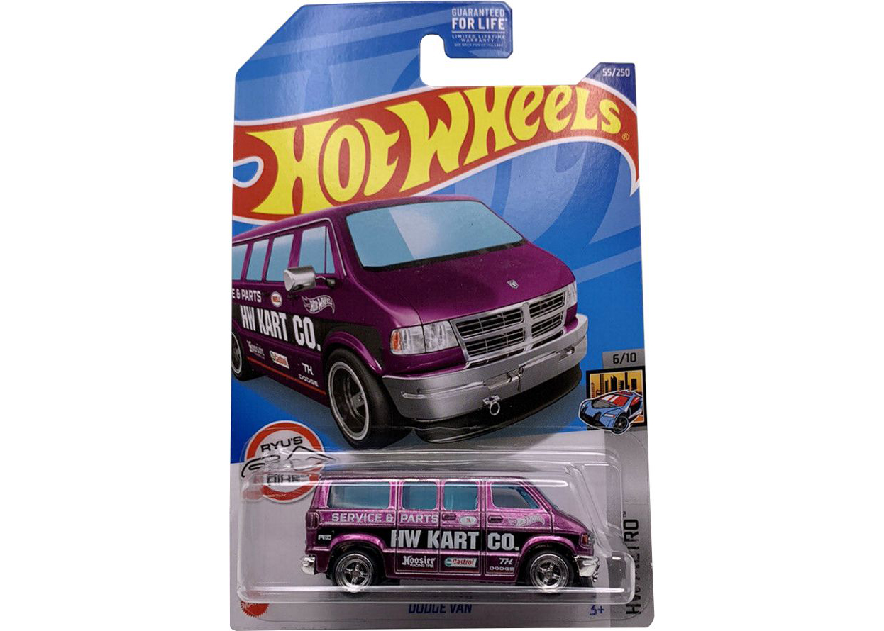 Hot Wheels Super Treasure Hunt 2022 Dodge Van
