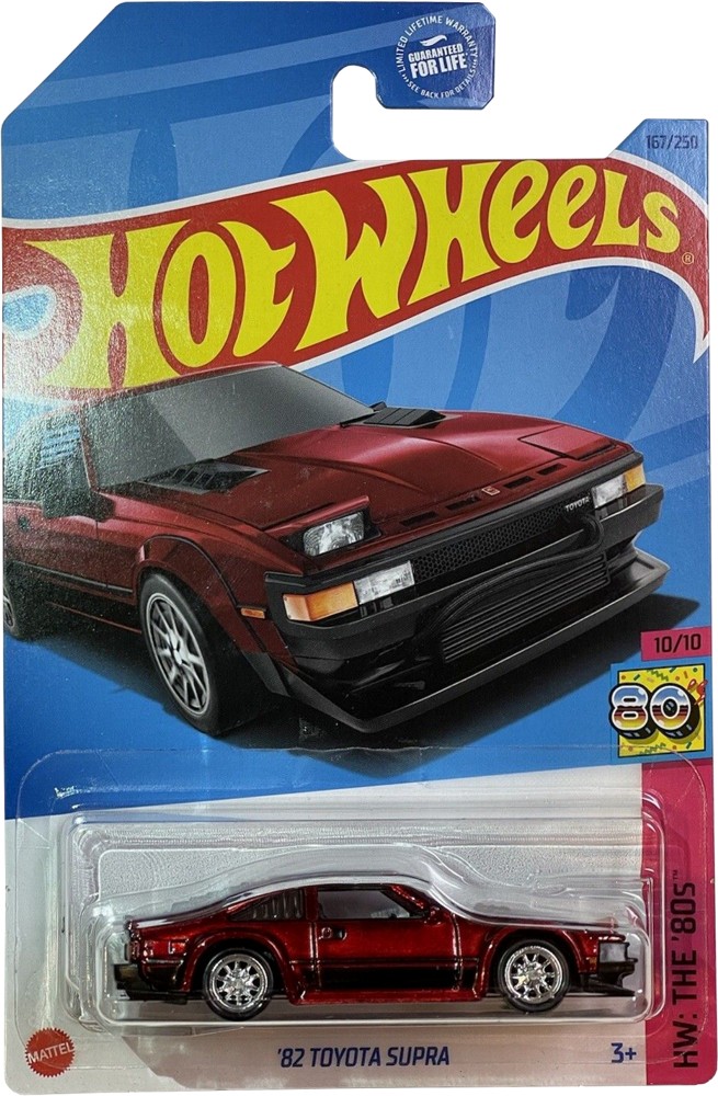 Hot Wheels Super Treasure Hunt 2023 82 Toyota Supra Red