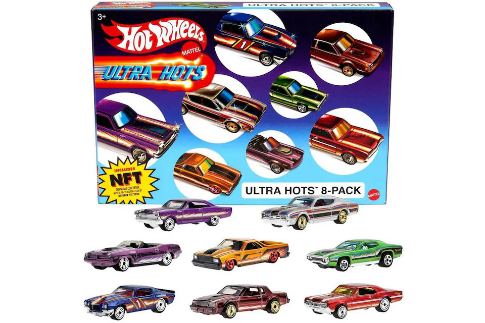 Hot Wheels Ultra Hots Retro Set of 8