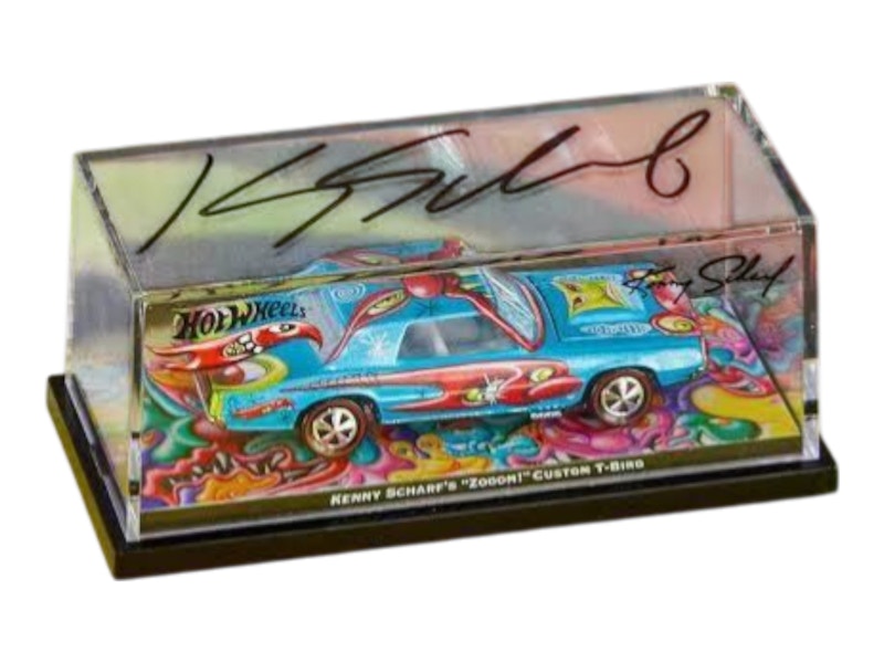 Hot Wheels x Kenny Scharf Signed Custom T-Bird (Edition 100) - US